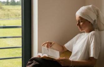 Rumiane pola - stodoła na Mazurach z widokiem na jezioro - Foto 18