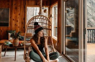 Lightfoot Cabin Mid-Century Perfect Romantic Getaway Hot Tub Sauna - Foto 4