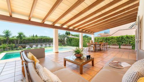 Villa Joana Barcares for 10 with swimming pool - Foto 3, Garden view