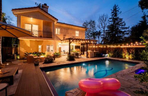 Sherman Oaks Home w Pool, Spa and Outdoor Kitchen - Foto 55