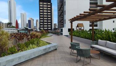 Studio em Boa Viagem, próximo à praia - Foto 4, Garden