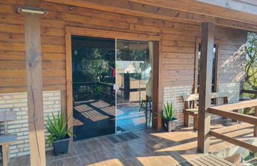 Alpes dos anjos Canela rs chalé luxo Wi-Fi SPLIT COZINHA perto do centro - Foto 10