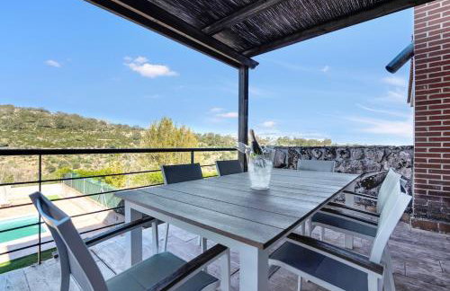 Villa de lujo de piedra, Cine para niños, Vistas, Piscina - Foto 17