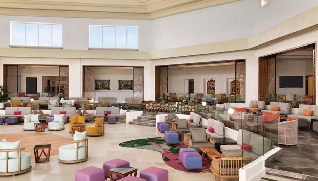 Sala de estar do lobby