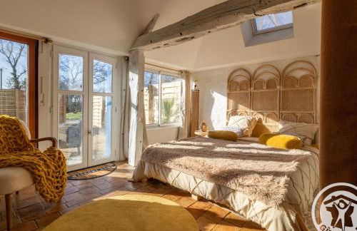 Charmante maison en Anjou Bleu, 2 pers, terrasse, poêle à bois, équipements bébé, cuisine équipée - FR-1-622-72 - Foto 2