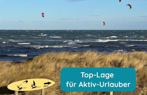 Meerglück am Beltblick Fehmarn - Moderne Ferienwohnung direkt an der Ostsee mit Sauna für Familien und Paare - Foto 25