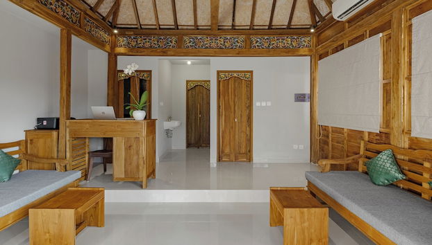 Uddhara Ubud Villa - Foto 3, Zona de estar del vestíbulo