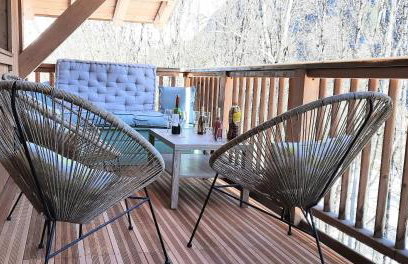 Appartement style chalet, proche remontées avec garage - Foto 33