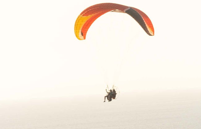 Voo de paramotor pela baía de Jacó - Foto 5