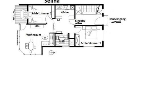 Haus "Am Sonnenbergle" 3-Raum-Wohnung Selina - Foto 12