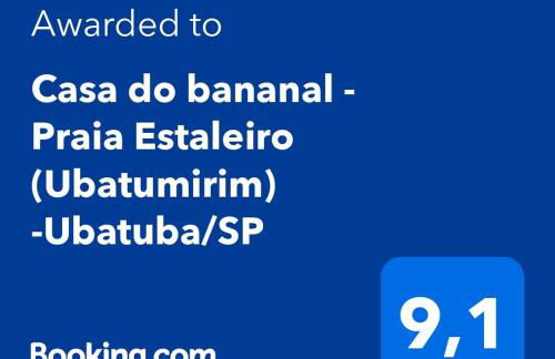 Casa do bananal - Praia Estaleiro (Ubatumirim) -Ubatuba/SP - Foto 32