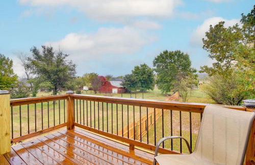 Arkansas Guest Suite with Deck Near Fayetteville! - Foto 23