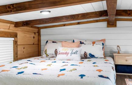 Peaceful Mountain Tiny Home with Breathtaking Valley Views & Fireplace Near Lookout Mountain, Menlo GA - Foto 24