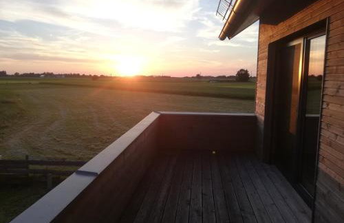 FeWo "AlpakaZeit" im ökologischen Holzhaus mit traumhafter Aussicht und Alpakas - Foto 13