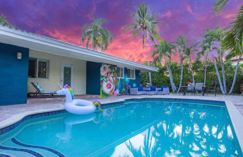 Spacious 3-Bedroom Villa with Heated Saltwater Pool and Fenced Yard in Oakland Park - Foto 14