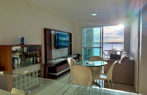 Excepcional Apartamento Vista Mar -Cloc Por do Sol na praia, frete Mar - Foto 8