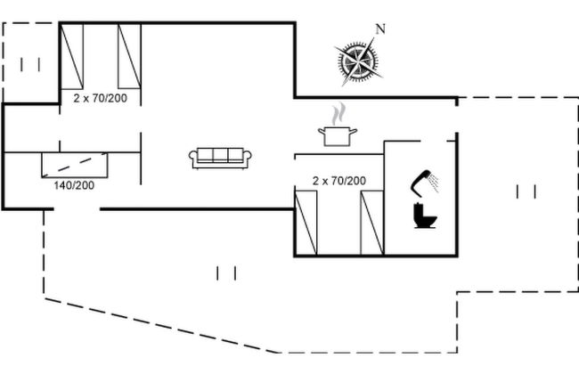 2 bedroom House in Broager with terrace - Photo 2