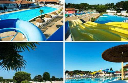 Mobil Home Moderne de 40m2 TOUT CONFORT Camping SIBLU Les CHARMETTES 785 La Palmyre Les Mathes - Foto 12