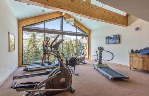 Appartement Premium à Flaine, altitude 1740 m, 8 à 10 personnes, au pied des pistes, piscine, jacuzzi, sauna, hammam et salle de sport - Foto 10