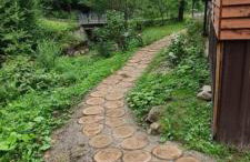 Duży drewniany domek nad rzeką, Obidza 381, Łącko - Foto 44