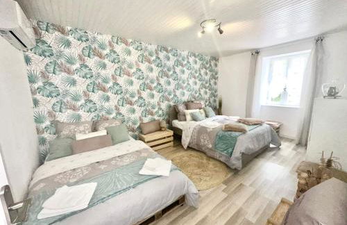 Gîte en Corrèze 12 pers, Piscine chauffée et Salle de jeux - Foto 21