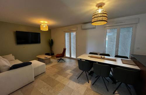 Villa Climatisée 8 Pers, 4 chambres, 3 Sdb - Foto 4