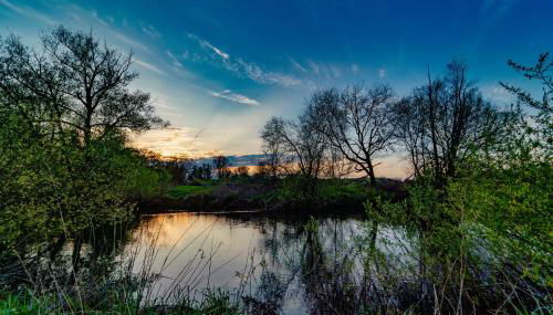Ferienhaus direkt an der Wümme - Foto 2, Garden view
