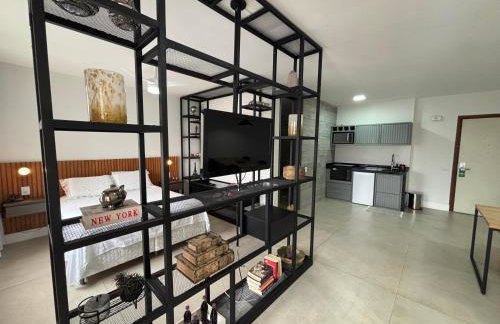 ENB1129 Flat Super Moderno com AC no Centro de SBC - Foto 21