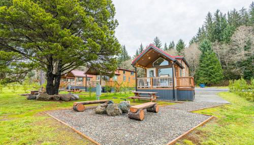 Rainforest Tiny Home Retreat Rustic Modern - Foto 3