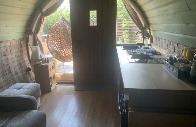 Cosy Escape Heated Luxury pod With hot tub - Foto 8