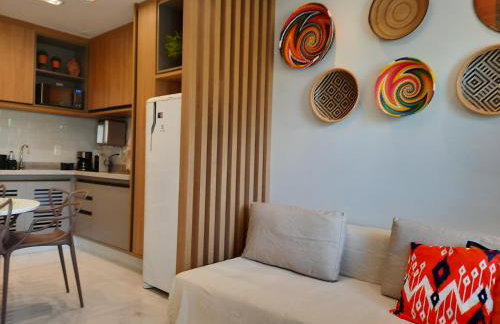 Guarajuba Summer Flat Melhor localização de Guarajuba e melhores Flats Beira Mar de Guarajuba Dispomos de 4 flats decorados no mesmo condomínio Aqui você não precisa de carro para nada Faça tudo à pé - Foto 22