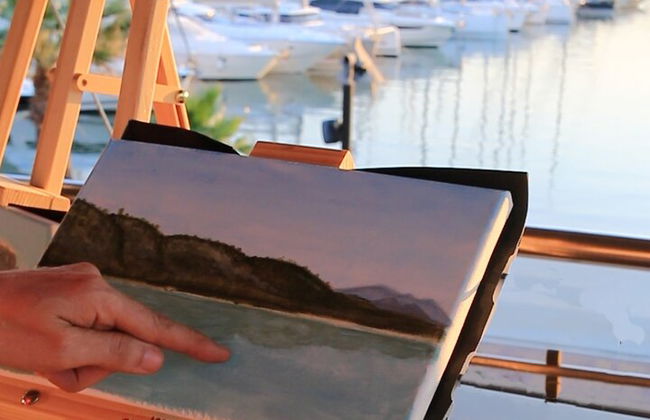 Experiencia Privada Pintura y Gastronomía en Denia Sea Sunset - Foto 5