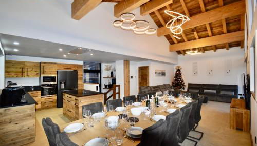 Chalet de luxe avec magnifique vue à Courchevel, 5 chambres, 15 pers - Foto 2, stove