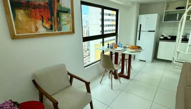 Lindo Loft prox praia de Boa Viagem e Aeroporto - Foto 4