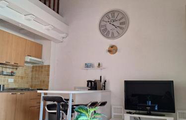 Studio mezzanine 4 personnes Linguizetta marine de Bravone Corse - Foto 5