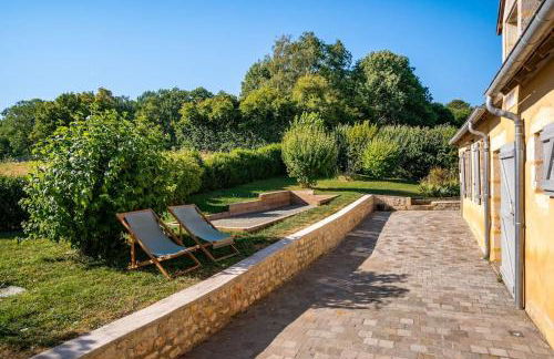 Magnifique longère du Perche avec vue panoramique et piscine pour 9 personnes - Foto 38