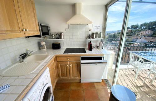 T3 vue mer exceptionnelle au domaine Frégate Bandol - Foto 7