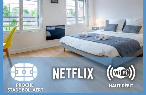 Le Louvre Lens - Premium - Wifi - Balcon & Parking - Foto 1