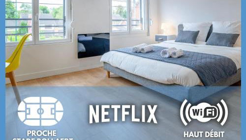 Le Louvre Lens - Premium - Wifi - Balcon & Parking - Foto 1