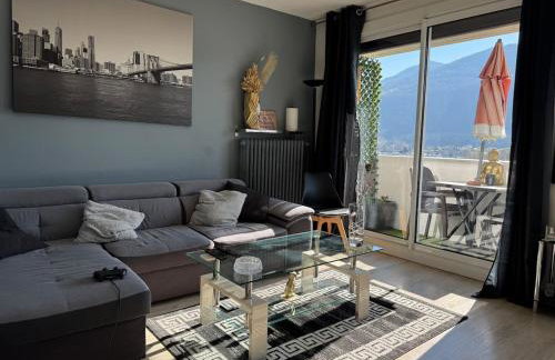 Panoramic top floor - Mountain view - 6 people 2 chambres - Foto 4