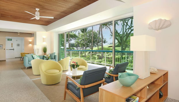 Sala de estar do lobby