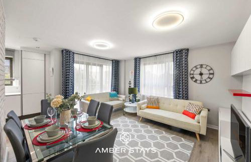 Modern 3 Bed Apartment in Acton by Amber Stays, Perfect for Business & Contractors - Photo 22