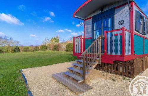 Roulotte climatisée avec piscine et jardin - FR-1-622-54 - Photo 5