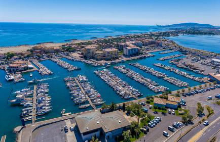 La Sirène - Loft moderne et lumineux avec vue panoramique sur Mer Méditerranée et port de plaisance - Foto 19