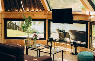 Osada Poli - Domek Panoramiczny nad Narwią z Prywatną Balią i Hydromasażem - Foto 7