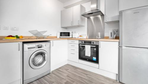 Modern 2 Bed Apartment - Parking - Sleeps 3 - Netflix 27AC - Foto 5