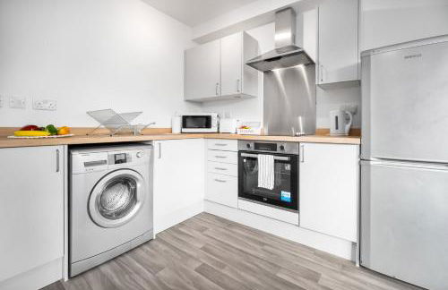 Modern 2 Bed Apartment - Parking - Sleeps 3 - Netflix 27AC - Foto 5