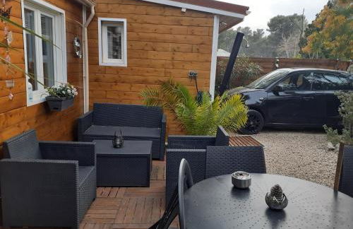 Chalet de charme avec piscine dans camping - Foto 12