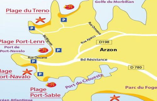 Maison de pêcheur charmante à Arzon, plage à 5 min, animaux admis, parking, 3 chambres - FR-1-775-16 - Foto 28