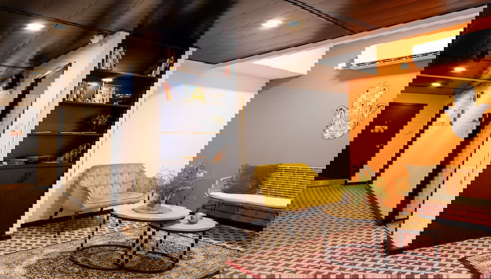 Sala de estar do lobby